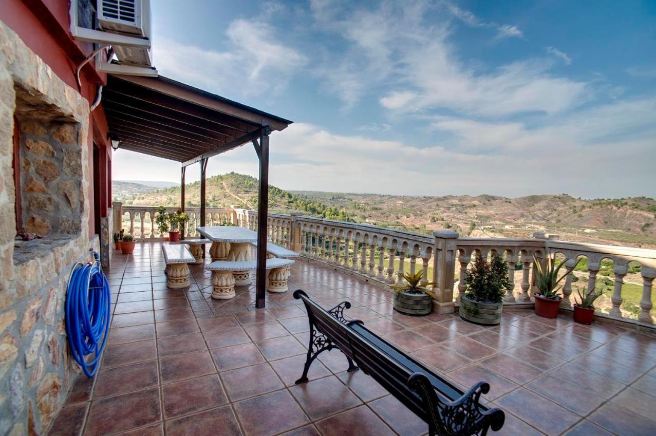 Casa Rural Mirador Del Salto Chella Екстер'єр фото
